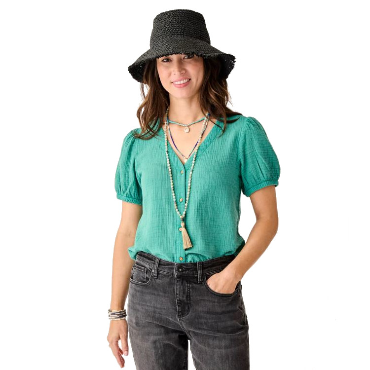 Carve Designs Milo Gauze Top - Women's - Image 2